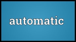 Automatic Meaning