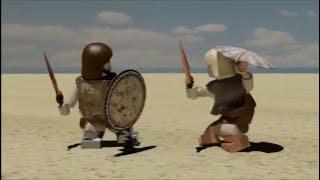 LEGO Hector VS Achilles (CGI Battle)