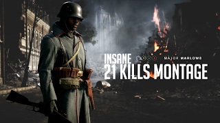 Battlefield 1 | 21 KILLS Montage