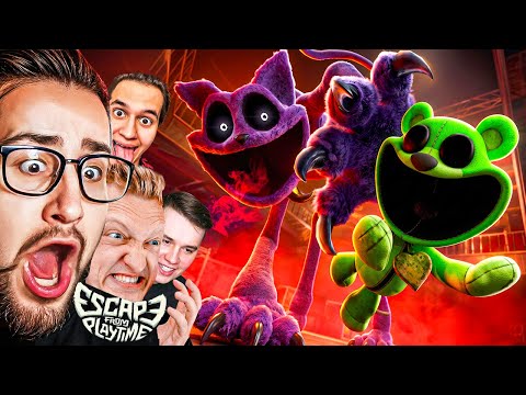 NEW POPPY PLAYTIME IS OUT but CO-OP! ESCAPE from the MONSTER in 10 MINUTES! (ESCAPE FROM PLAYTIME)