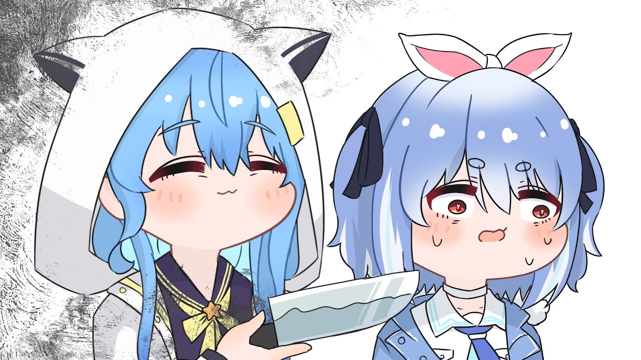 手描き】サイコパすいちゃんの圧に震えが止まらないぺこら【星街すい