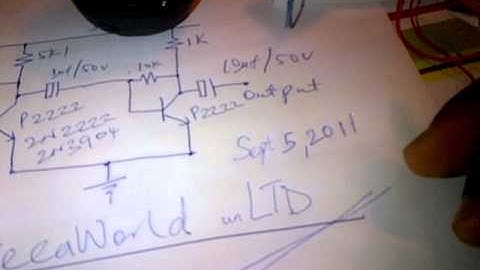 HecaWorld Pre-amp for our HecaWorld One-Transistor FM Receiver