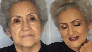 Maquillaje Para Abuelas  3ra Edad  Rejuvenecedor Maquillaje para Piel Madura