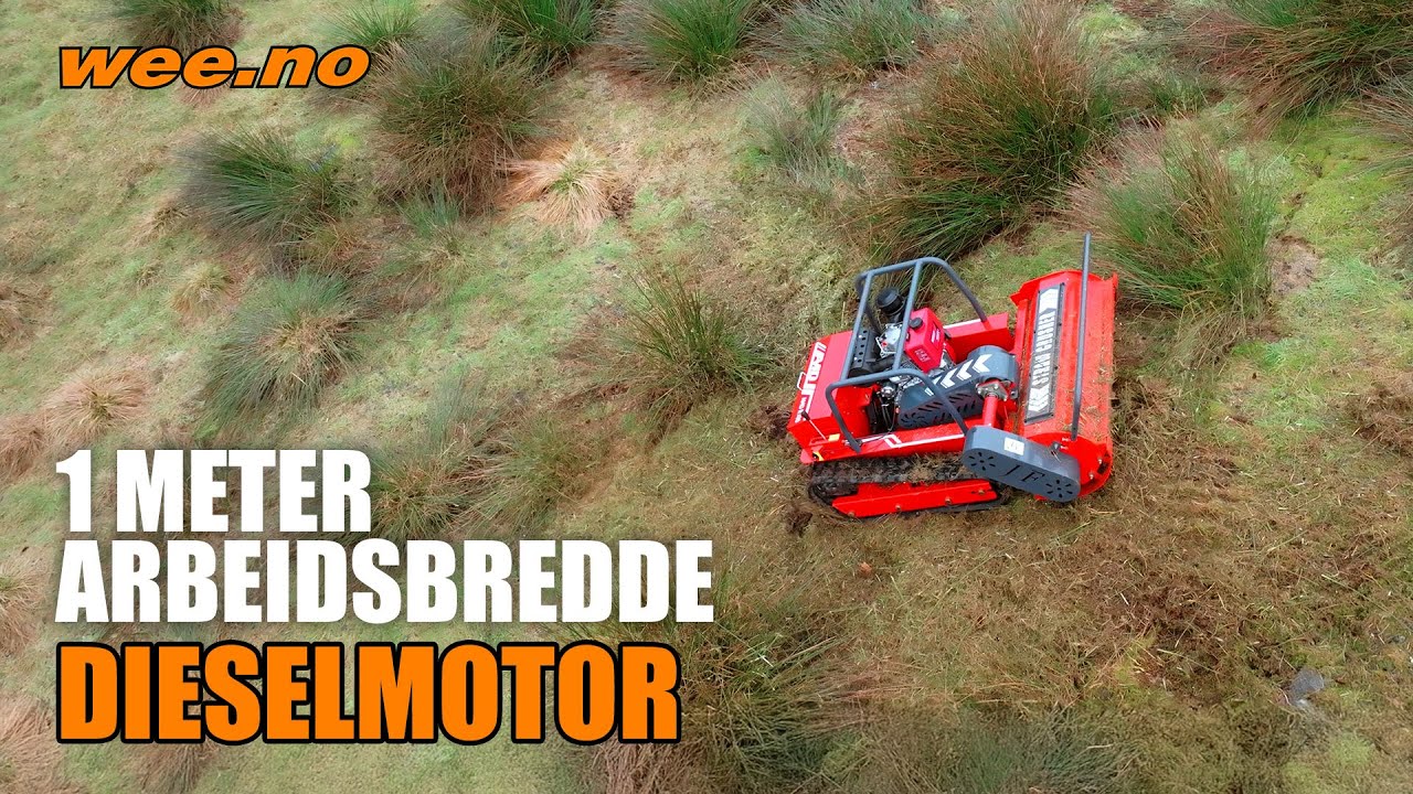 Krattknuser Tora 9HK | Arbeidhest