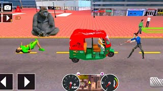 Auto Rickshaw Drives Simulator Tuk Tuk Impossible Vest Auto  Game Video Auto tuk Android Game Lv 9 screenshot 2