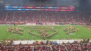 USC Trojan Marching Band,  halftime 11/29/25