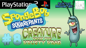 SpongeBob SquarePants Creature From The Krusty Krab - Ep #8 - PS2 Game Play - PlayStation 2