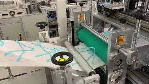 Automatic Headstrap Mask Making Machine  with Tension Control and EPC