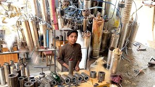 borewell motor restoration || submersible water pump