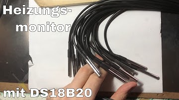 BitBastelei #489 - DIY Temperaturüberwachung mit DS18B20