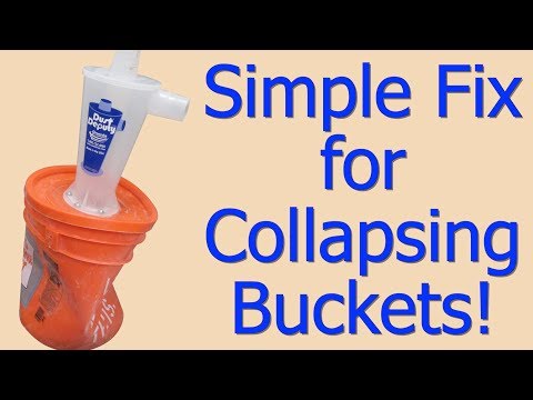 Anyone have any tips to keep the bucket from collapsing? :  r/BeginnerWoodWorking