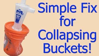Simple Fix: Dust Collection Bucket Collapse