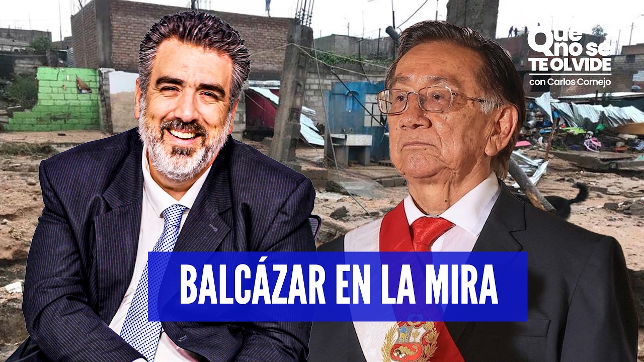 Balcázar admite desconocer crisis en Arequipa, tragedia FAP y audiencia clave de Castillo