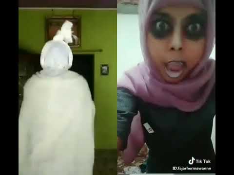 Tik tok lucu 2018 pocong takut hantu