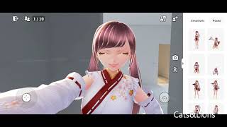 Vroid Mobile Gameplay | Penthouse Night Scene screenshot 1