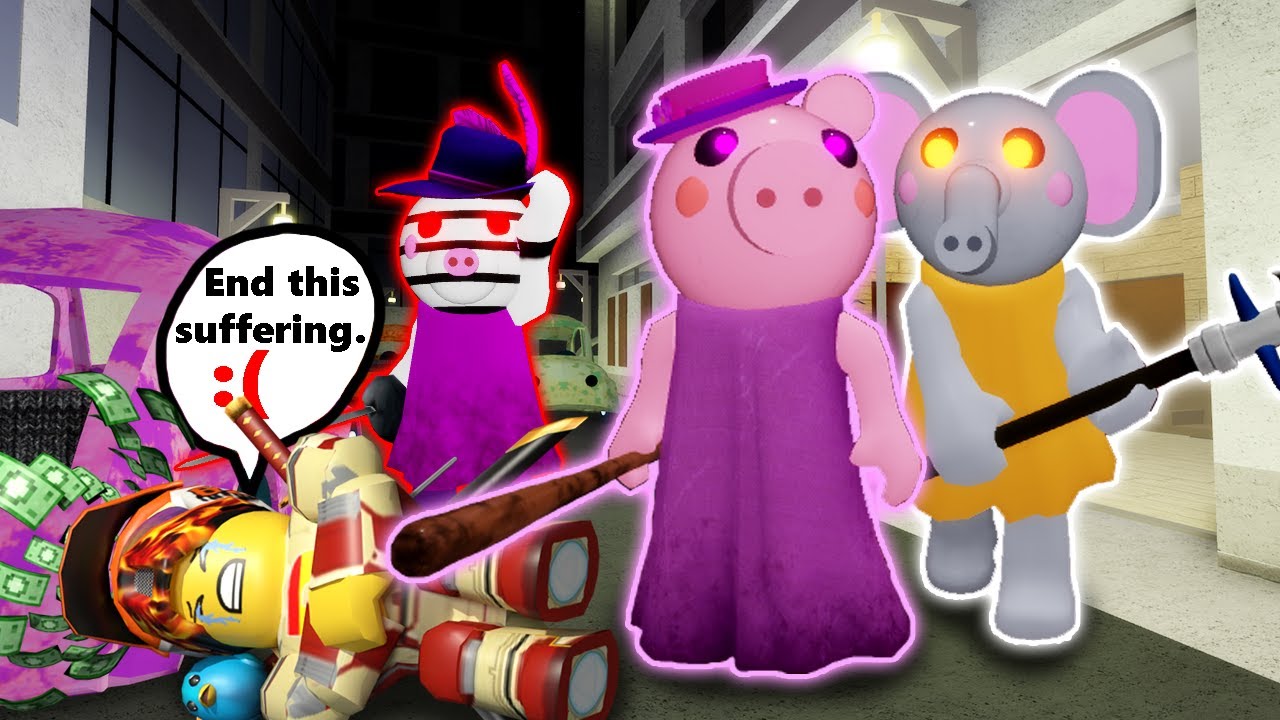 Roblox Piggy Ch 9 City Piggy S Grandmother And Elly Are Here