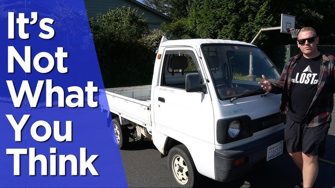 The Suzuki 'Samurai' pickup is the cutest truck you'll see today