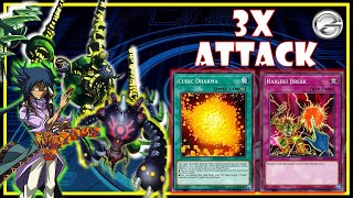 NEW COMBO Cubic Deck Duel Links | Attack The Opponent Monster 3 Times | Yugioh Duel Links