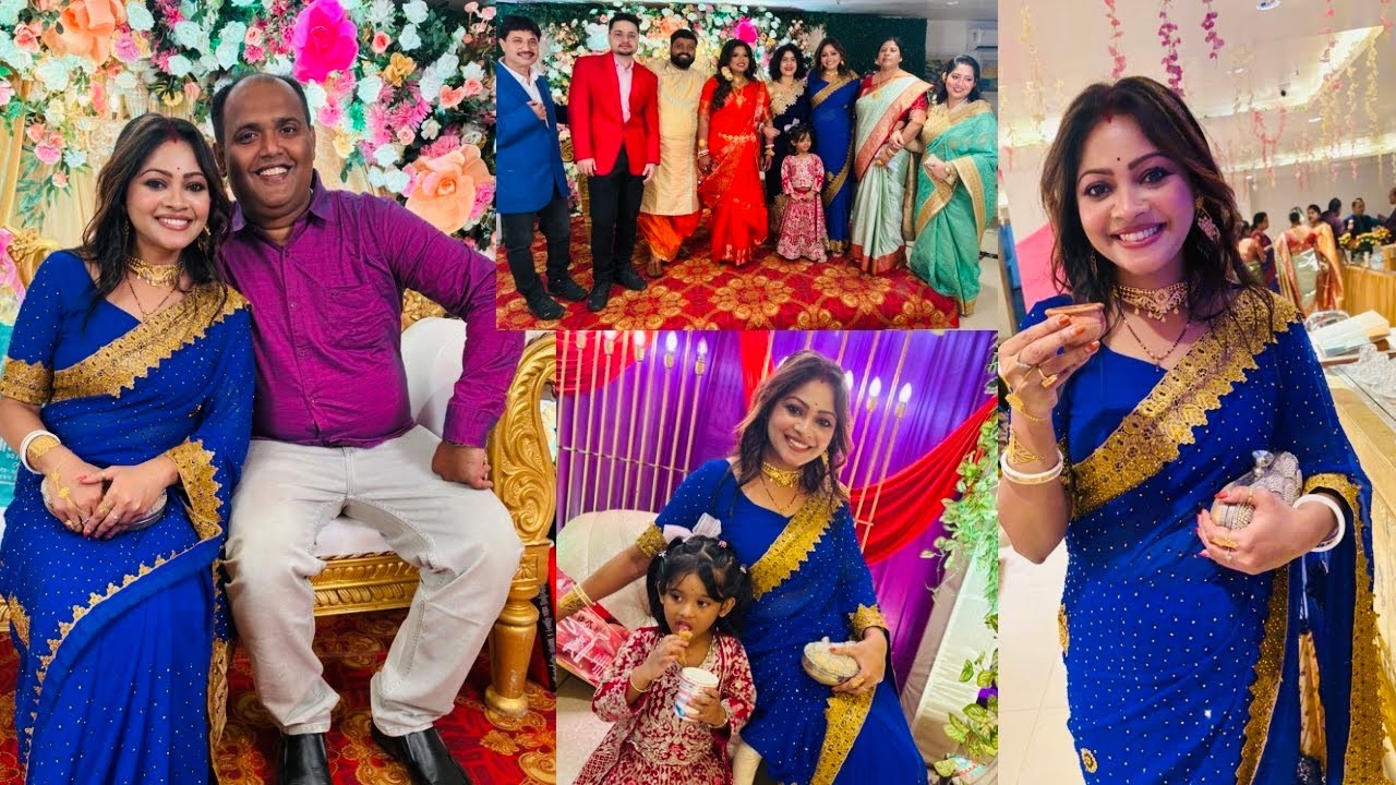 💙দুটো বিয়ে বাড়িতে এক সাথে হাজির🧿সাজ দেখে সবাই কি বললো🌹কি gift দিলাম🫶