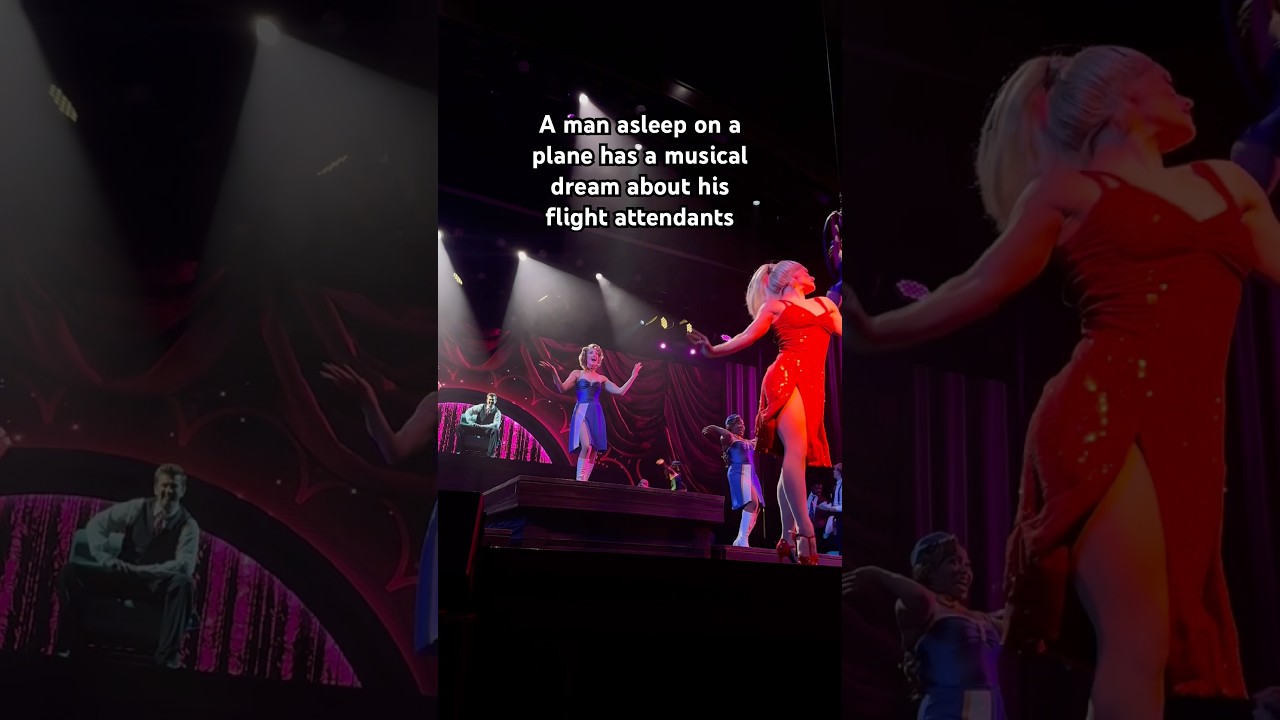 Musical Dream About Flight Attendants #musical #royalcaribbean #cruise
