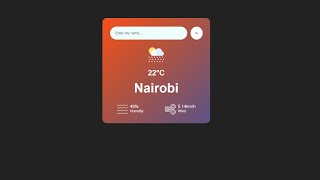 Day 2/365: Data Scientist Learns Frontend - JavaScript Logic for Weather App screenshot 1