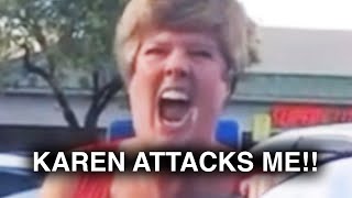 KAREN ATTACKS ME!! | Official MisterMainer