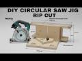 Why didn't I make this sooner Circular Saw Rip Cut Jig