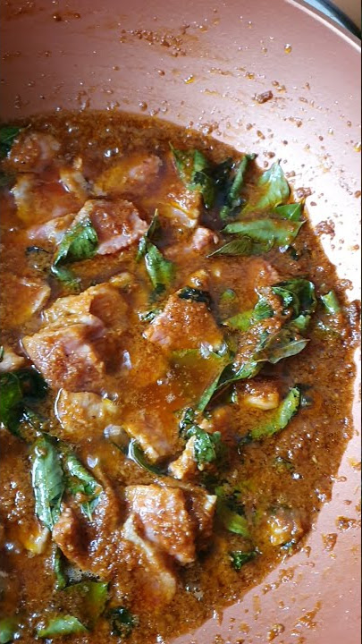 daging masak hitam in the making