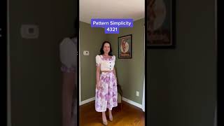 Modeling a 1940's Vintage Playsuit, Simplicity Pattern 4321