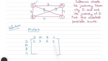 L-8 Travelling Salesman Problem - Brute Force || Design & Analysis of Algorithm || GATE || UGC NET
