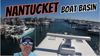 POV leaving Nantucket boat basin and the harbor #boatlife