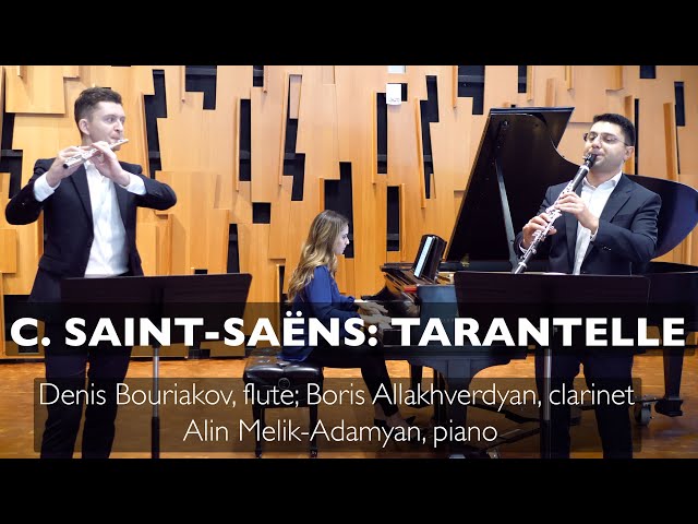 Saint-Saëns - Tarentelle pour clarinette, flûte et piano : Soli Orch Paris