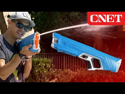 Dad's balls vs World's most powerful water gun - SPYRA TWO 