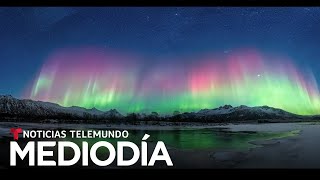 Una tormenta geomagnética contra la Tierra provocará auroras boreales | Noticias Telemundo