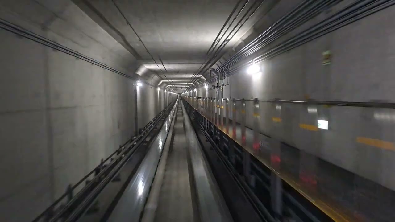 인천공항 셔틀트레인 1터미널🔜탑승동 주행