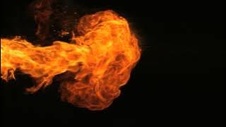 Slow Motion Fire HD Motion Background