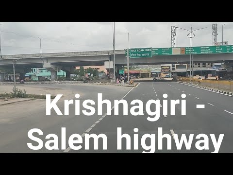 Krishnagiri to Salem highway/My Travel