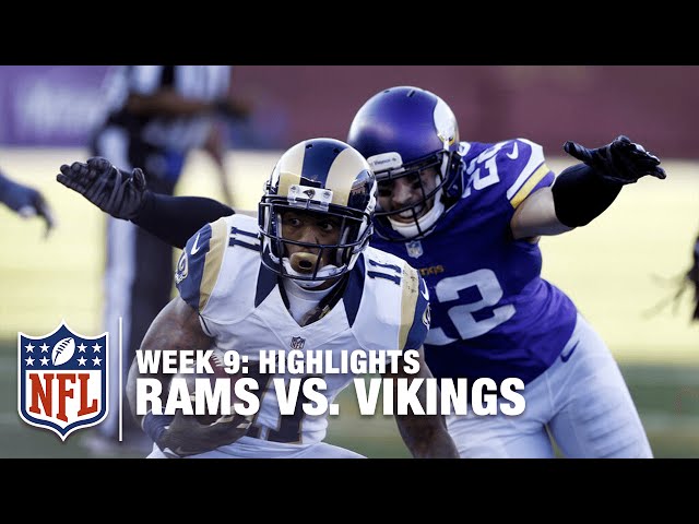 Rams vs. Vikings, Week 9 Highlights