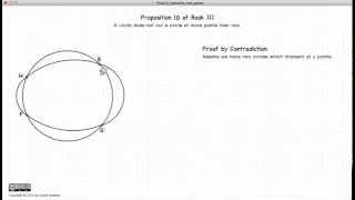 Euclid's Elements Book 3 - Proposition 10