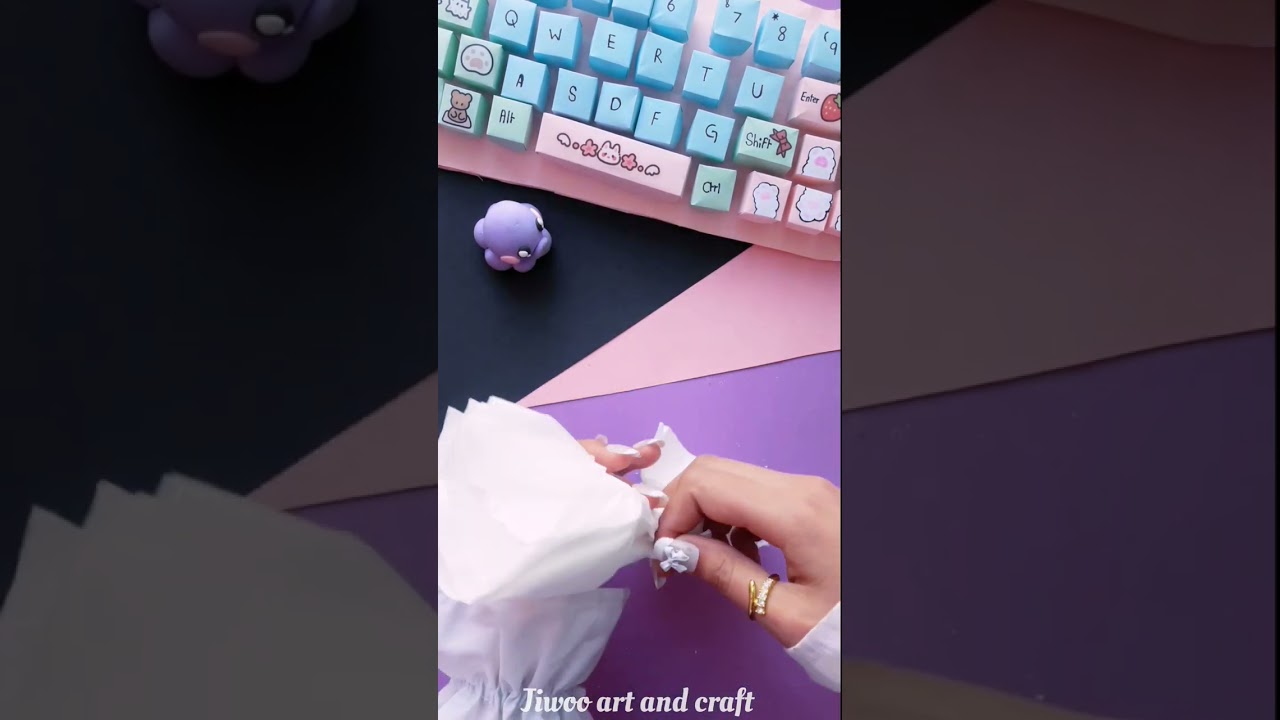 How to make jisoo's flower ring 🌼🌼  