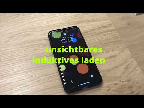 unsichtbarer Einbau eines induktiven Qi-Ladegerät (invisible wireless charging)