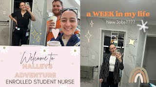 A week in my life Vlog| I now have THREE JOBS studentnurse life