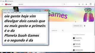Divuldando Dois Canais Leia Descriçao