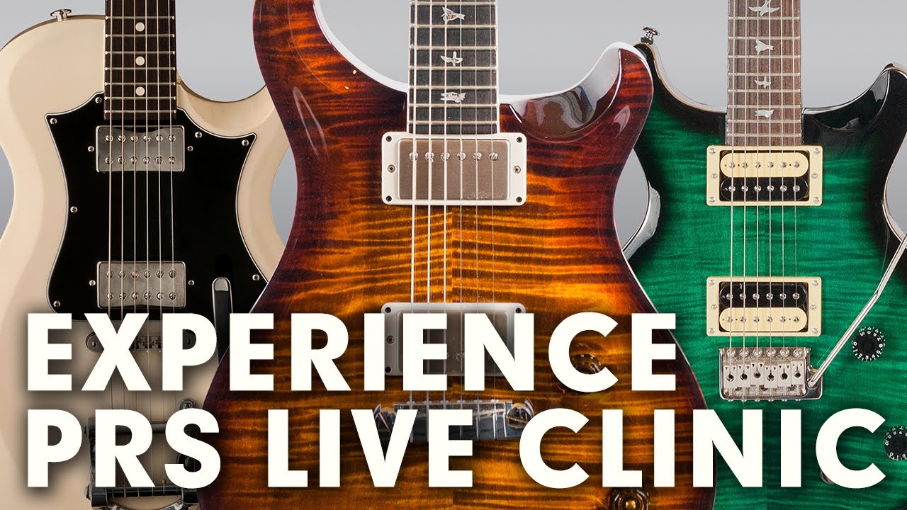 The PRS Experience Paul Reed Smith Guitars Live Clinic