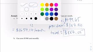 Grade 10 Essential Math Unit 6 Net Pay & Deductions pt 2