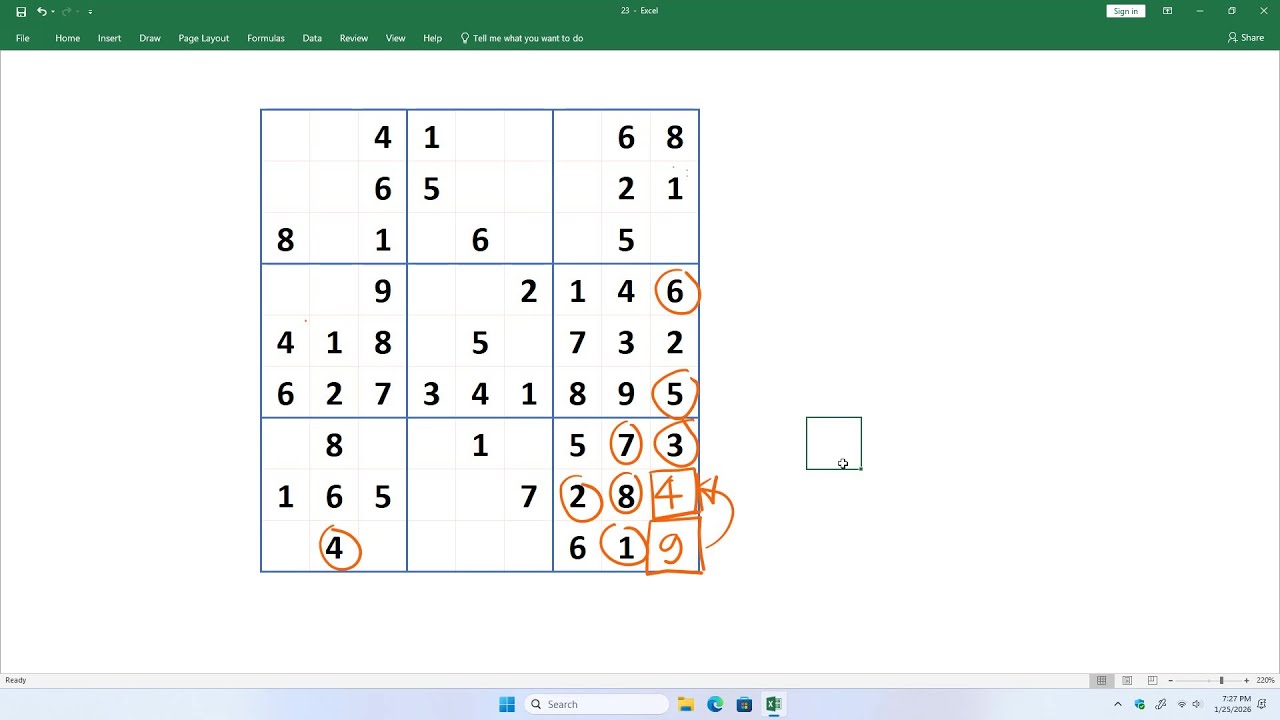 Sudoku23 - What number is missing?