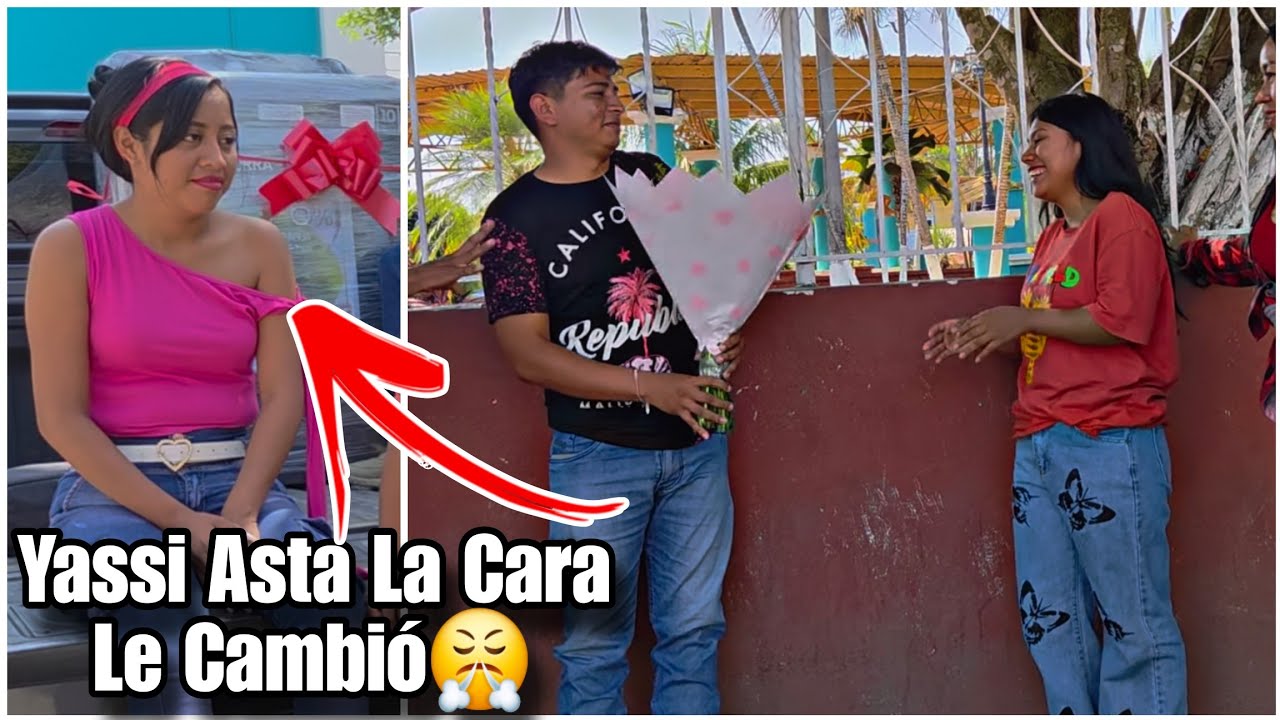 Wicho Pensó que Yassi No se Daria Cuenta/Wicho le entregó este ramo de amor a Melisa😱