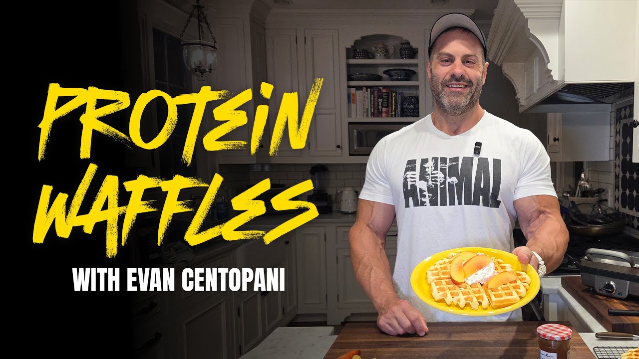 100 г протеиновых вафель | Рецепт идеального завтрака от Эвана Чентопани