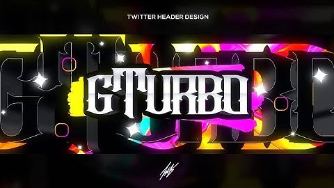 PS Touch Speedart | Twitter header- gTurbo