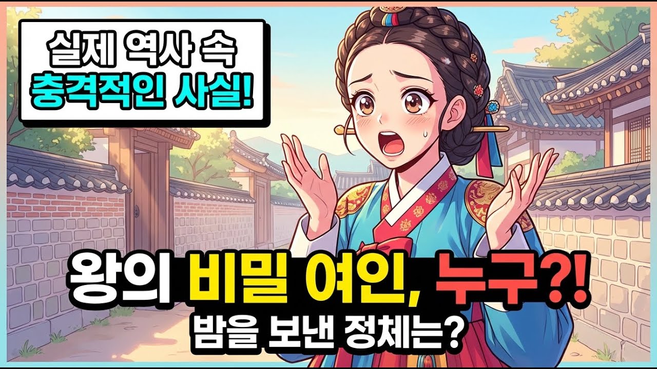 왕과 몰래 밤을 보낸 여인의 정체 | 오디오북•수면•야담•설화•옛날이야기•조선왕조실록